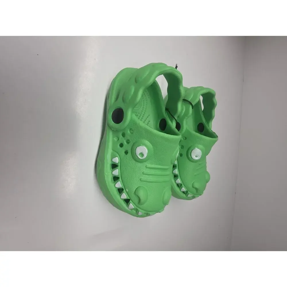Brand New- Deal/ Boys & Girls Toddler Dinosaur Slip On Sandals Size 5/6